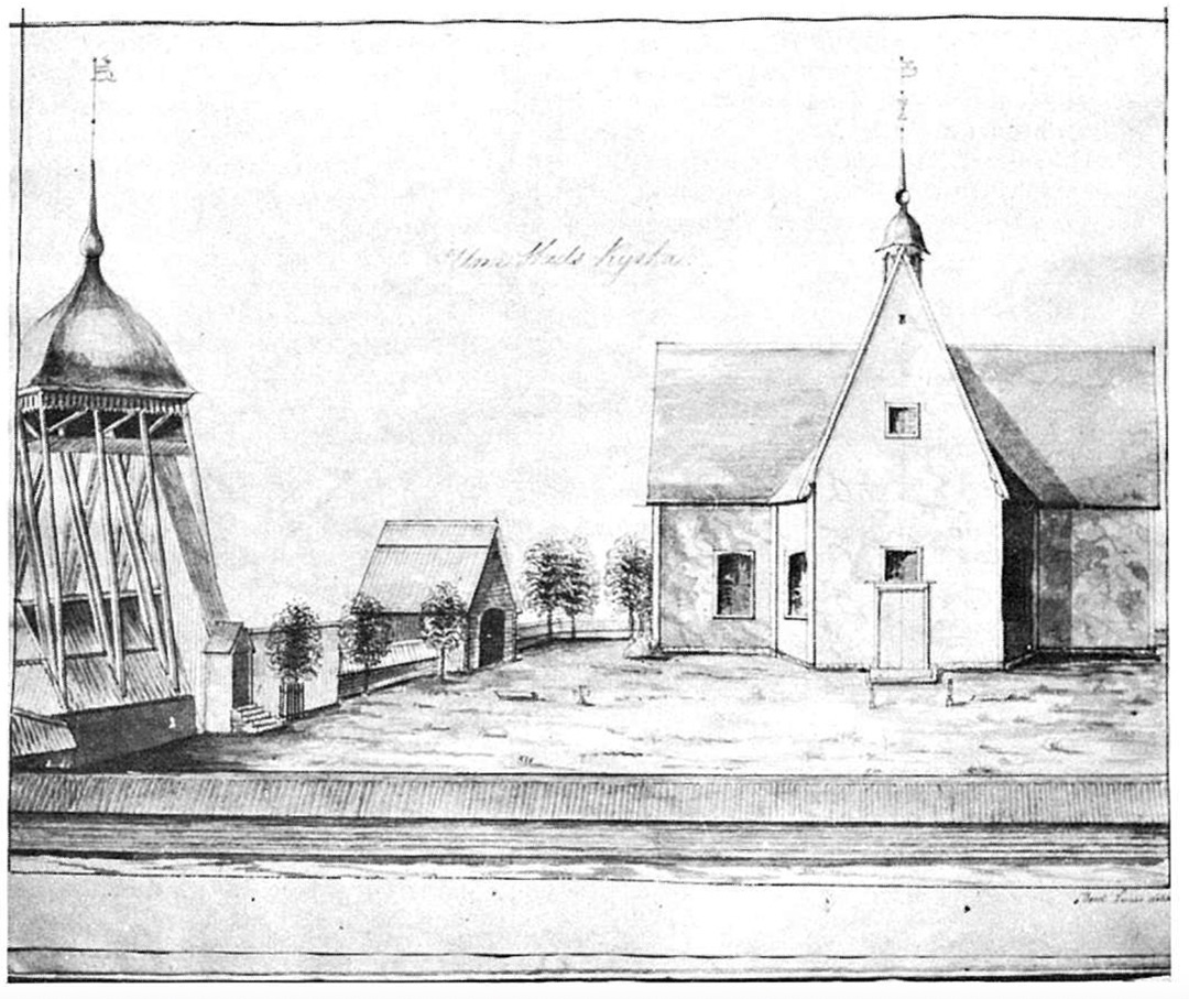 Del av karta upprättad 1913 av stadsingenjör Olander (renritad) med bägge regementsområdena.